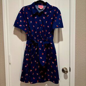 Kate Spade Strawberry Dress - Size Large
